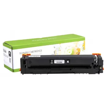 Cartuș toner Static Control pentru HP 205A CF530A, negru, 1 100 pagini, cip nou, compatibil