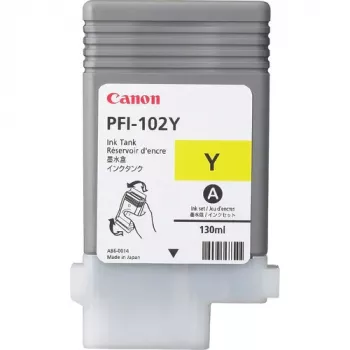 Cartuș de cerneală Canon PFI-102Y 0898B001AA, galben