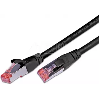 Cablu patch RJ45 Wirewin Cat6 S/FTP, LSZH, garanție pe viață, negru (PKW-PIMF-KAT6 15.0 SW)