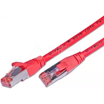 Cablu patch RJ45 Wirewin Cat6 S/FTP, LSZH, garanție pe viață, roșu (PKW-PIMF-KAT6 25.0 RT)