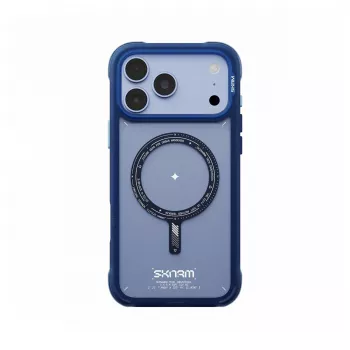 Husă Skinarma Avion MagSafe Skin000478 pentru iPhone 18 Pro Max / 17 Pro Max, albastru