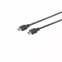 Cablu HDMI Wentronic 77473-E, 3 m, 3D, Ethernet, 4K 60 Hz, aurit