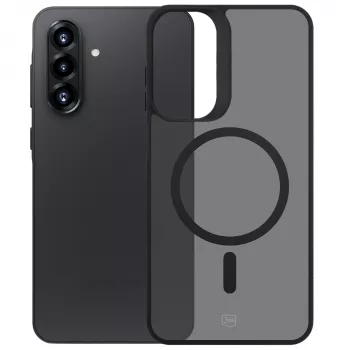 Husă 3mk Hardy Hazy MagCase pentru Samsung Galaxy A17/A18 4G/5G, neagră