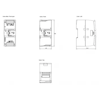 Modul de extindere PLC Siemens SM 1222 6ES7222-1HF32-0XB0