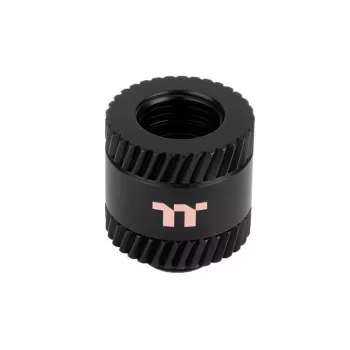 Racord prelungitor Thermaltake Pacific SF 20 mm mamă-la-tată, negru mat, CL-W392-CU00MK-A