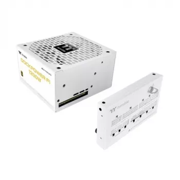 Sursă de alimentare Thermaltake TT Dockpower FI 1200W Snow, 1200 W, 80 PLUS Gold, modulară, albă