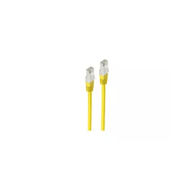 Cablu patch RJ-45 ShiverPeaks BASIC-S Cat5e SF/UTP (S-FTP), 2 m, galben