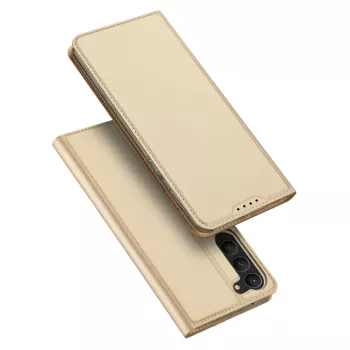 Husă tip carte iLike pentru Samsung Galaxy S23 Plus, auriu