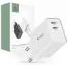 Tech-Protect C35W 2-port wall charger, PD 35 W, white