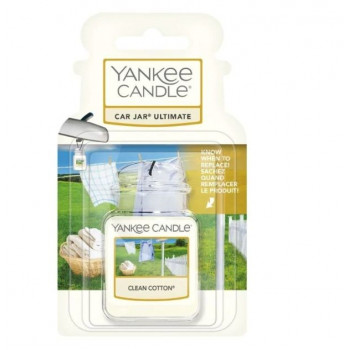 Yankee Candle Ultimate Clean Cotton hanging car air freshener
