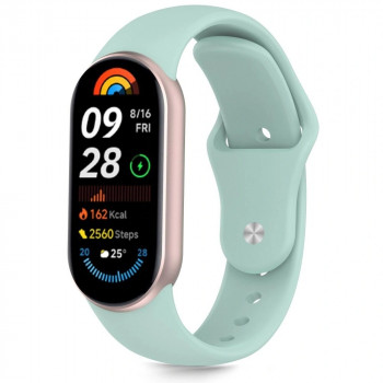 Curea Tech-Protect Iconband Pure pentru Xiaomi Smart Band 8 / 9 / 10 / NFC, verde mentă delicat