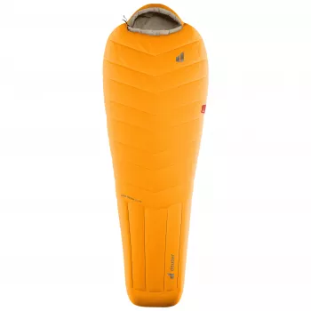 Sac de dormit din puf Deuter Astro Pro 800, -16 °C / 3 °F, magma/titanium