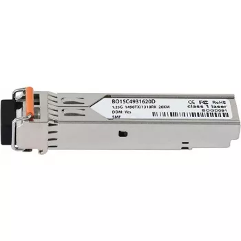 Transceiver SFP BlueOptics SFP-BXD43-20KM-RW-BO, compatibil cu Radware SFP-BXD43-20KM, LC simplex, 1000BASE-BX-D, singlemode, TX 1490 nm/RX 1310 nm, 20 km