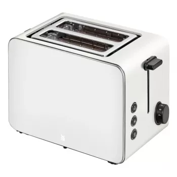 Prăjitor de pâine WMF Stelio 414210001, 2 felii, oțel inoxidabil, Paper Grey, 1050 W