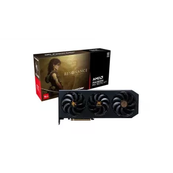 Placă video PowerColor Hellhound RX 9070 XT 16G-L/OC/RES, 16 GB