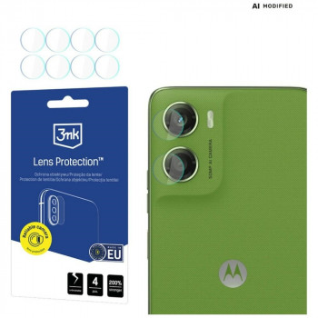 Protecție pentru lentila camerei 3MK Lens Protection pentru Motorola Moto G06 / Moto G06 Power (4 buc.)