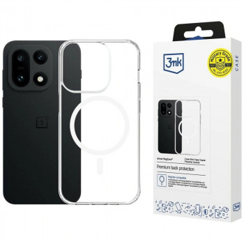 Husă 3MK Armor MagCase pentru OnePlus 15 5G, transparentă