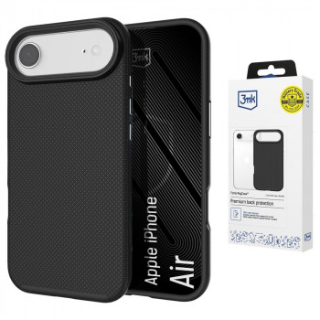 Husă smartphone 3MK Fortis MagCase Apple iPhone Air, neagră