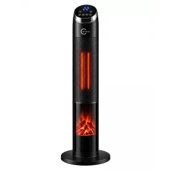Aerotermă Carruzzo Q20H1 95 cm, neagră