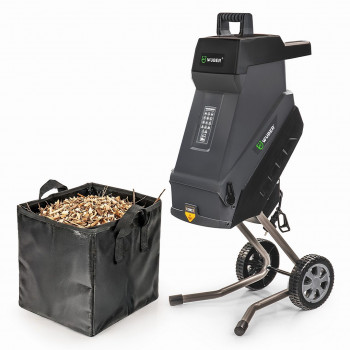 Tocător electric cu cuțite pentru crengi Wuber W94205, 2500 W, 45 L
