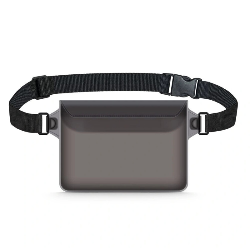 Toc universal impermeabil Tech-Protect UWP10, negru/transparent