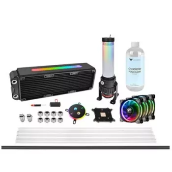 Kit de răcire lichidă cu tuburi rigide Thermaltake Pacific M360 Plus D5, 12 cm (CL-W218-CU00SW-A)