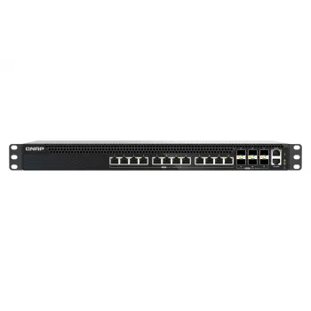 Switch de rețea gestionat L3 QNAP QSW-M5218-6F12T, 10G Ethernet, rack 1U