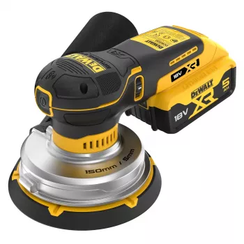 Șlefuitor excentric cu acumulator DeWalt DCW230P2-QW 150 mm
