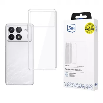Husă 3MK Clear Case pentru Xiaomi Poco F6 Pro, transparentă