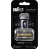 Braun NEVO-S Replacement Shaver Head Combi Pack, Silver, 921824