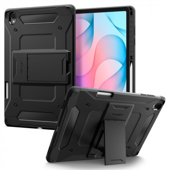 Husă tabletă Spigen Tough Armor Pro ACS11827 pentru Samsung Galaxy Tab S12+ 12.6 (X840 / X846b), neagră