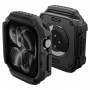 Husă Spigen Rugged Armor ACS11886 pentru Apple Watch 12 46 mm, neagră mat