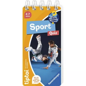 Ravensburger tiptoi Wieso? Weshalb? Warum? Quiz Sport, ediție în germană
