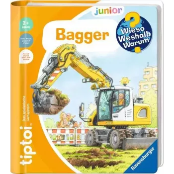 Ravensburger tiptoi Wieso? Weshalb? Warum? Bagger, ediție în germană