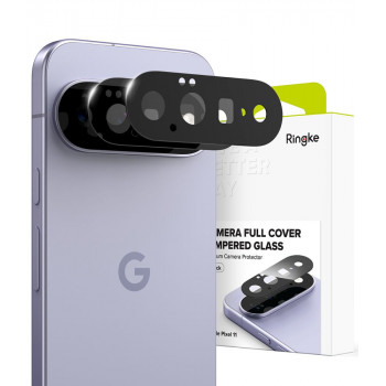 Ringke Camera Full Cover Google Pixel 11 camera lens protector, 9H tempered glass, black (2 pcs)