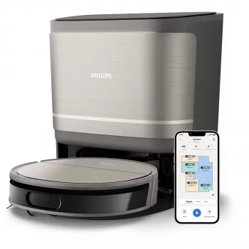 Robot de aspirare Philips HomeRun 9000 Series XU9100/10 Aqua, negru