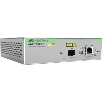 Convertor media Gigabit Allied Telesis AT-PC2000/SP-960, 10/100/1000Base-T la SFP (mini-GBIC)