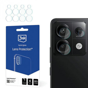 Protecție pentru lentila camerei 3MK Lens Protection Xiaomi Redmi Note 13 Pro 5G (4 buc.)