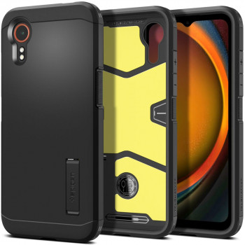 Husă Spigen Tough Armor pentru Samsung Galaxy XCover7, neagră