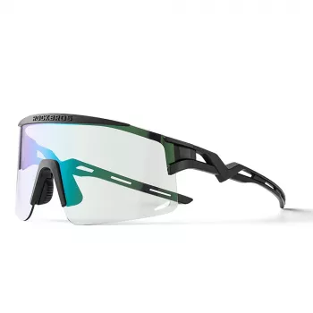 Ochelari de ciclism fotocromi Rockbros cu protecție UV și inserție de corecție, negru