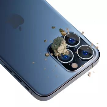 Sticlă de protecție pentru obiectiv 3MK Lens Protection Pro pentru Apple iPhone 15 Plus, verde alpin