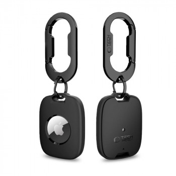 Husă Tech-Protect Velar pentru Apple AirTag 1 / 2, neagră