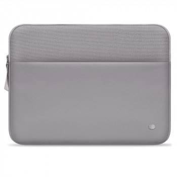 Husă pentru laptop Tech-Protect Sleeve 15-16 inch, Crayon Grey