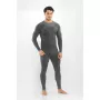 Set de lenjerie de corp din merino pentru bărbați Viking Altis Man Set, verde închis, L