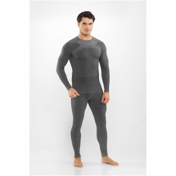 Set de lenjerie de corp din merino pentru bărbați Viking Altis Man Set, negru, L