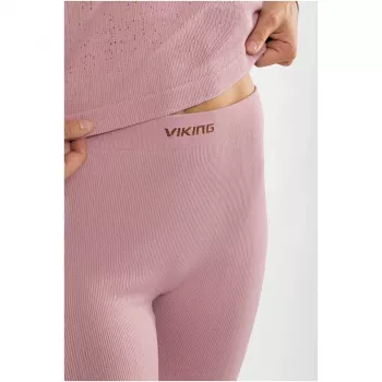 Set de lenjerie de corp din merino pentru femei Viking Altis Lady Set, roz, S