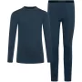 Set de lenjerie de corp din merino pentru bărbați Viking Meriboo Man Set Merino, bleumarin, XL