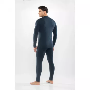 Set de lenjerie de corp din merino pentru bărbați Viking Meriboo Man Set Merino, bleumarin, XL