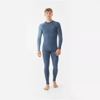 Set de lenjerie de corp din merino pentru bărbați Viking Meriboo Man Set, bleumarin, M
