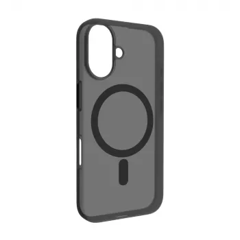 Husă din silicon MagSafe Puro Daylight pentru iPhone 16 Plus, neagră